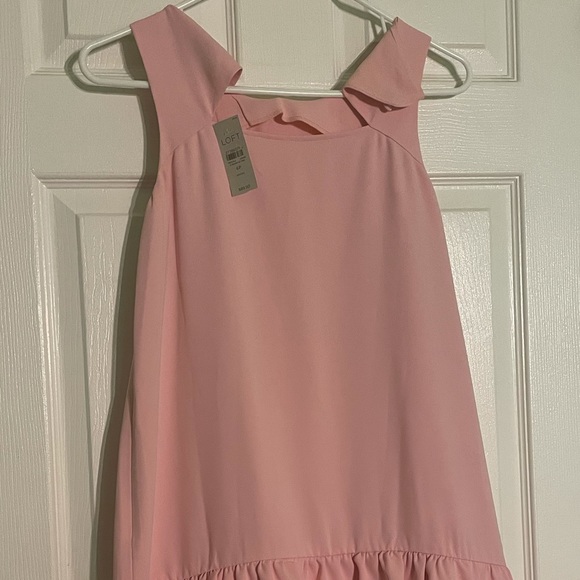 NWT | LOFT Pink Shift Dress | 6P - Picture 4 of 7